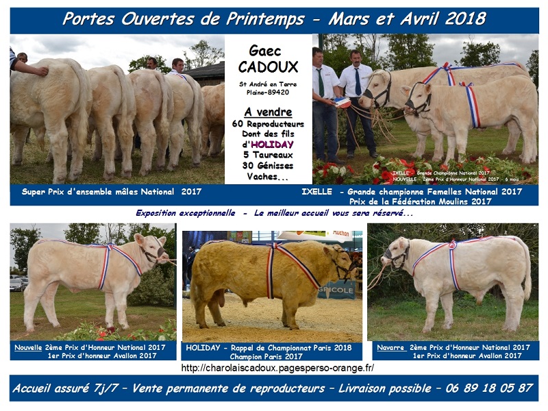PORTES OUVERTES PRINTEMPS